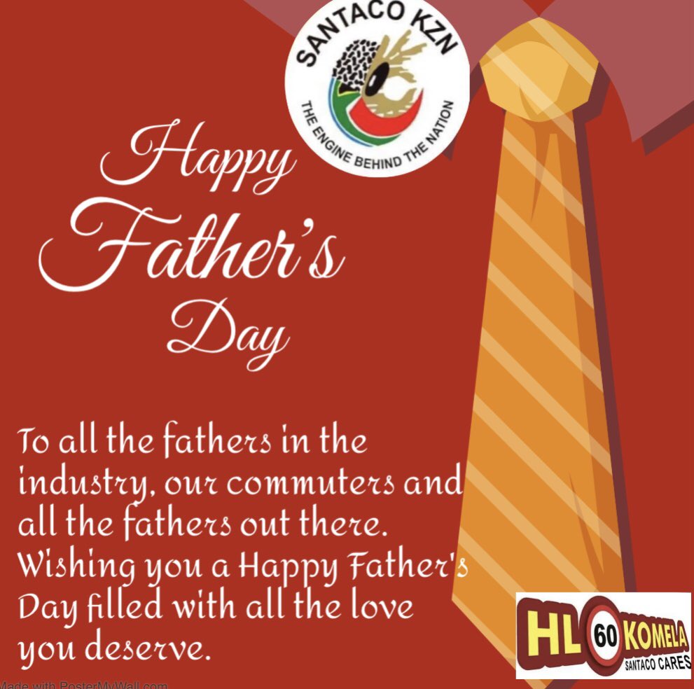 Happy Father’s Day #fathersday2024 #santacokzn #hlkomelakzn