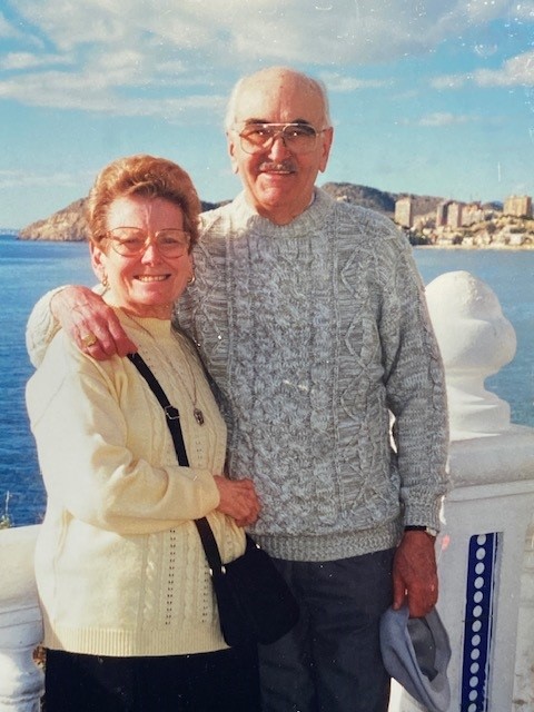 My father would have been 100 this year. With my mum, he left a hated far-right regime in Spain in 1956. They arrived in the UK with a trunk, £10 and speaking  no English. Like other immigrants they build up everything from nothing. Heros. #Happy Fathers Day