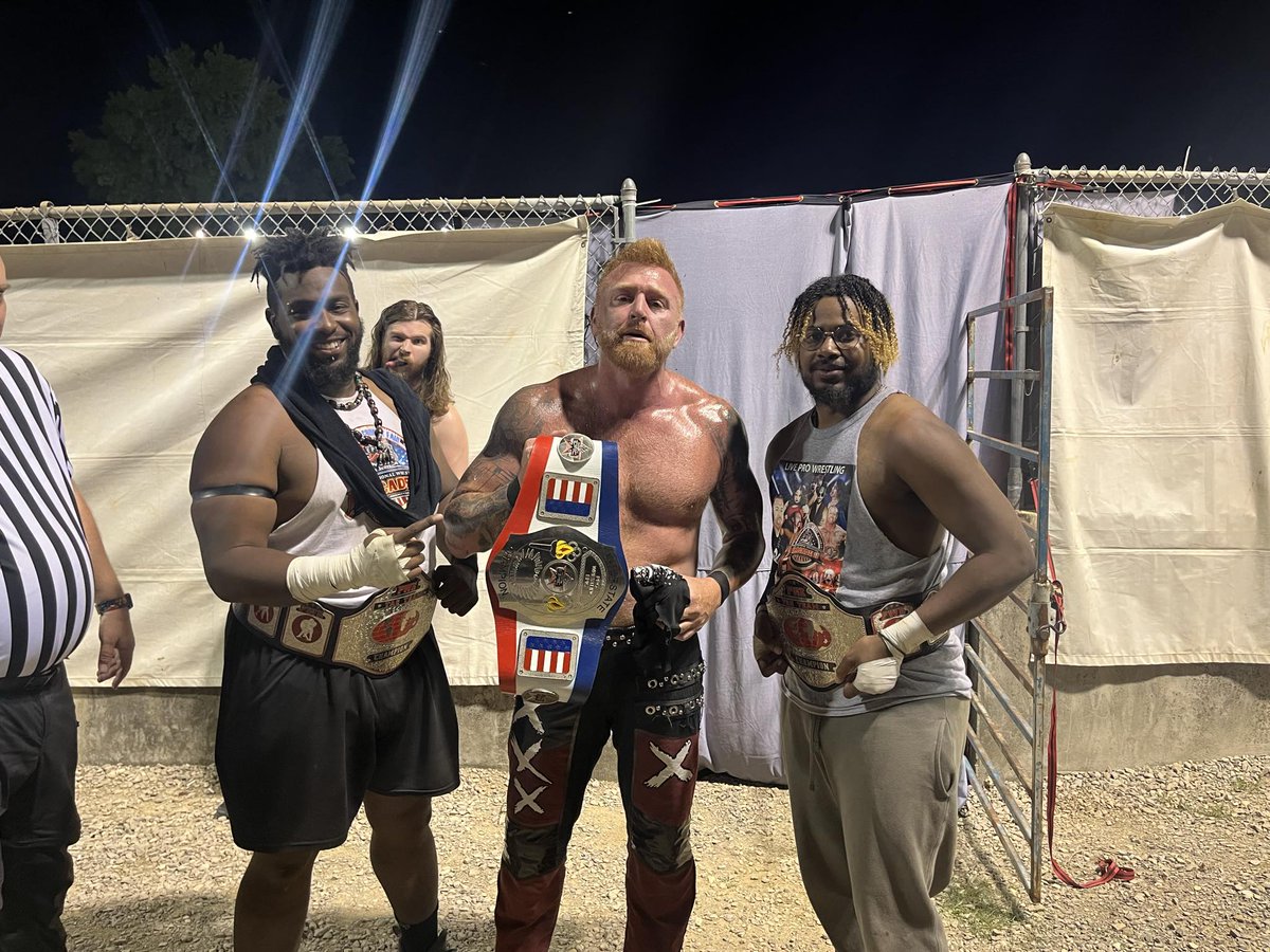 New champions in <a href="/PWEpic/">Pro Wrestling Epic</a> <a href="/HEATHXXII/">HEATHXXII</a> and my first championship with <a href="/ATMisMoney/">ATM</a>.  #MoneyMakerLLC
