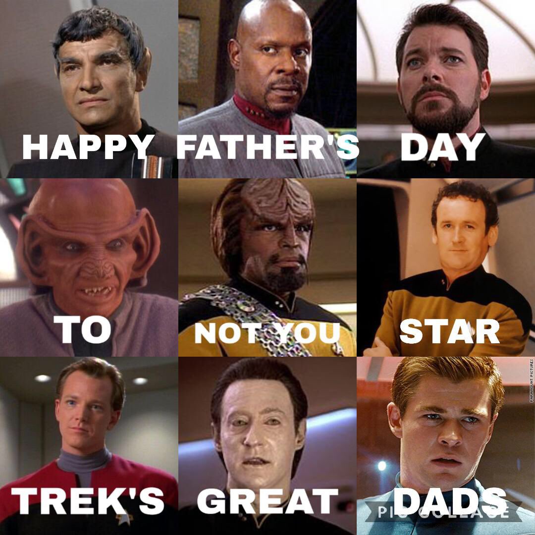 mark_amorosi's tweet image. #FathersDay #StarTrek