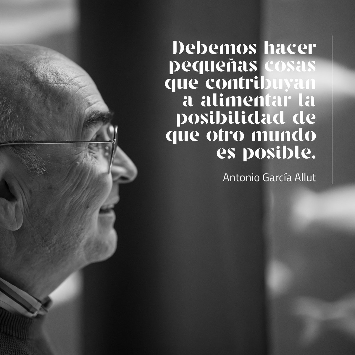 Reflexiones para un mundo mejor. 
#lacafeteríaallut