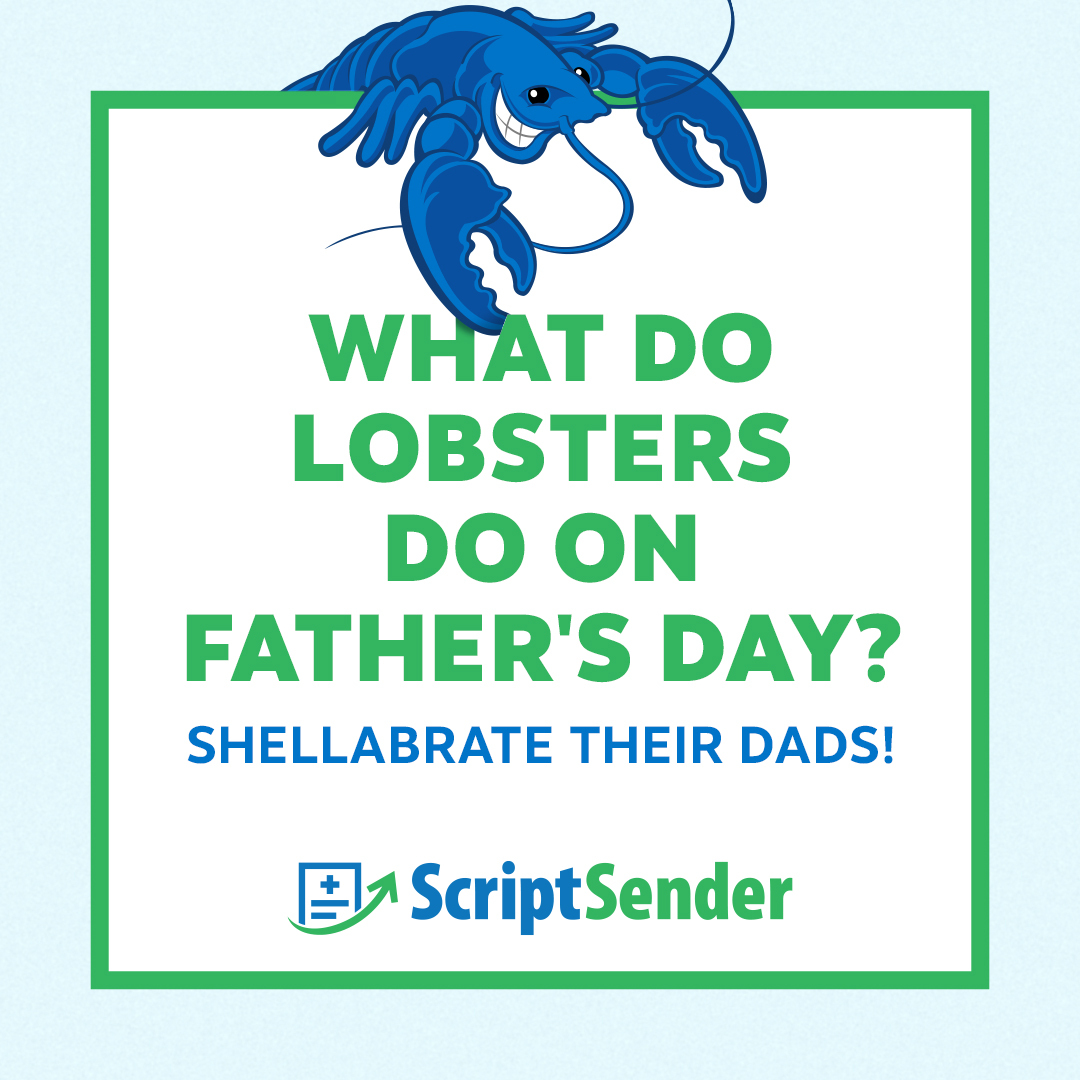 ScriptSender's tweet image. Cheers to the guy who finds a dad joke in every situation!
Happy Father's Day!