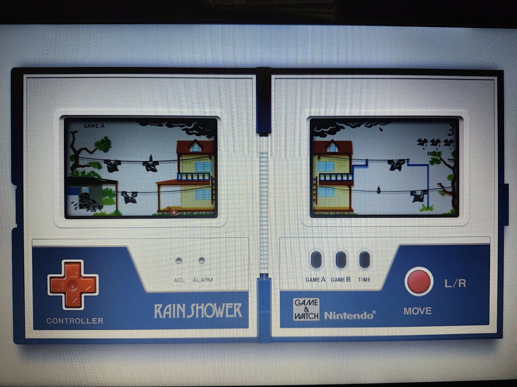 ゲーム&ウォッチ RAIN SHOWER レインシャワー ゲーム&ウォッチ RAIN