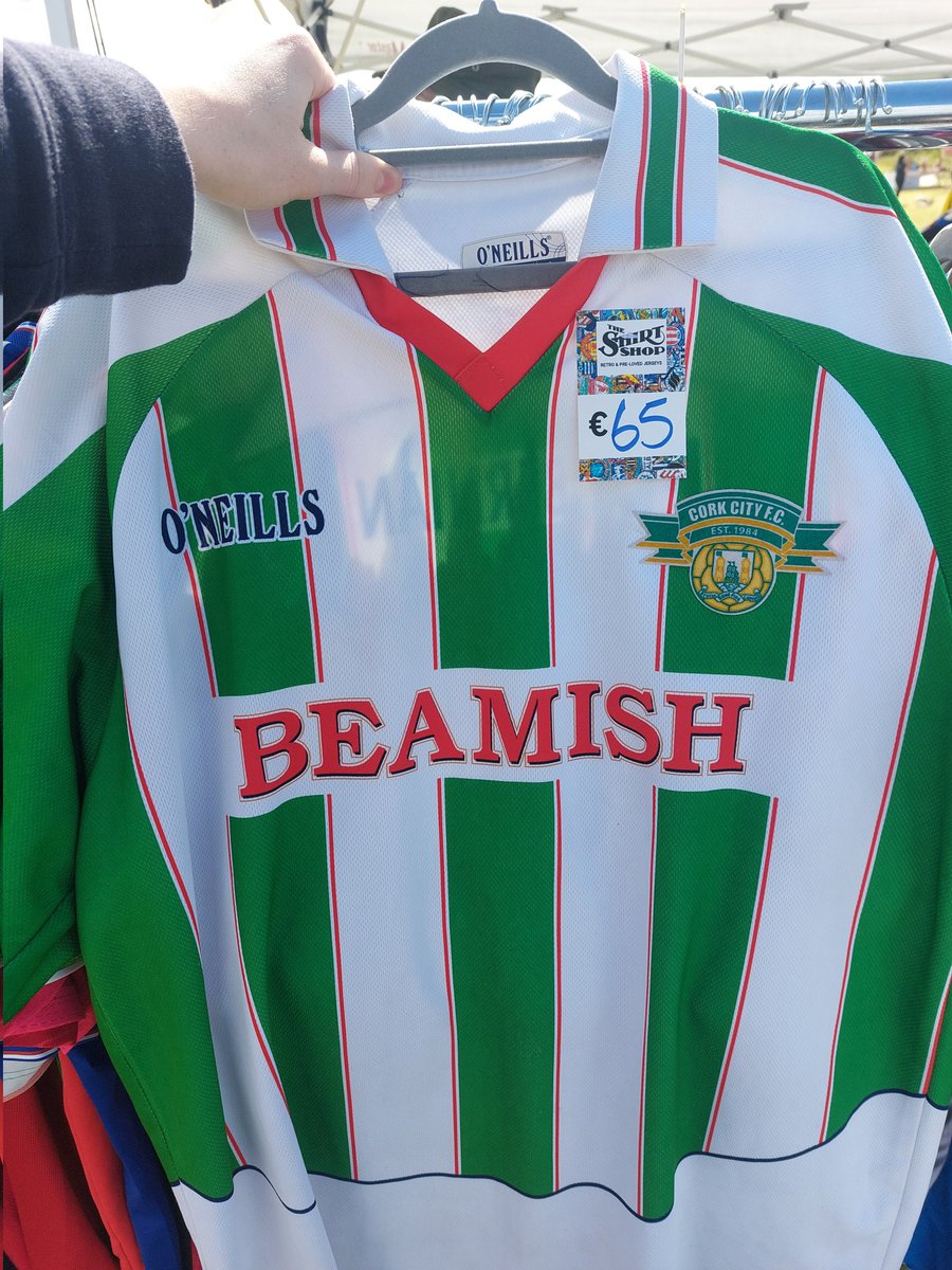 Jack O'Brien (@jackob_32) on Twitter photo Came across this 1993 <a href="/CorkCityFC/">Cork City FC</a> jersey at a car boot sale today and could not walk away from it.. especially after I managed to haggle โฌ15 off ๐คทโโ๏ธ #CCFC84 Came across this 1993 <a href="/CorkCityFC/">Cork City FC</a> jersey at a car boot sale today and could not walk away from it.. especially after I managed to haggle โฌ15 off ๐คทโโ๏ธ #CCFC84