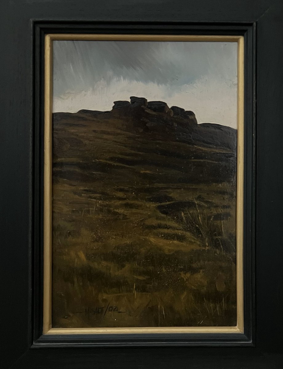 The Rocks - Biddulph Park near to Biddulph moor ..a few differing photos of a favourite view, oil study on board
#thepeakdistrict #staffordshiremoorlands #northart #peakdistrict #artist #painting #biddulph #northernart #oilpainting