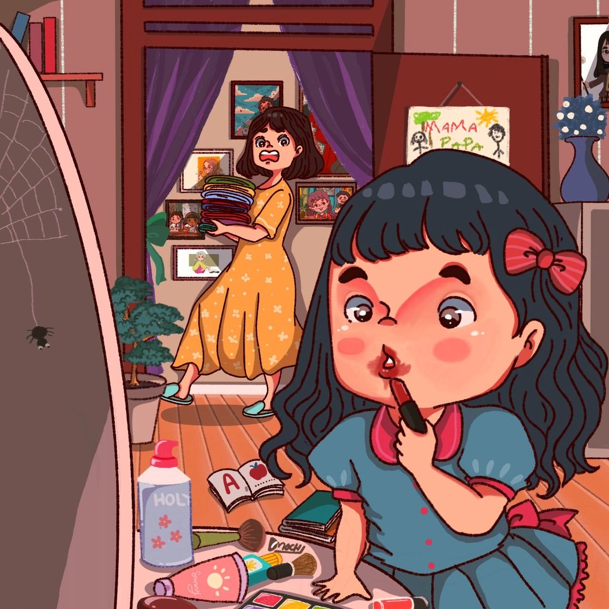 dailymochii's tweet photo. Hi i'm Mochi from Indonesia, 17 y.o 🤣 and these are my arts ✌🏻 https://t.co/FFp4hDugGE