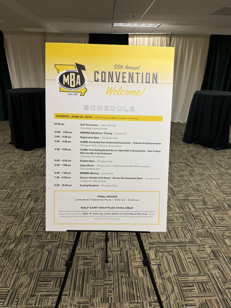 It’s happening! #MBAconvention2024 <a href="/MVLakeResort/">Margaritaville Lake Resort Lake of the Ozarks</a>