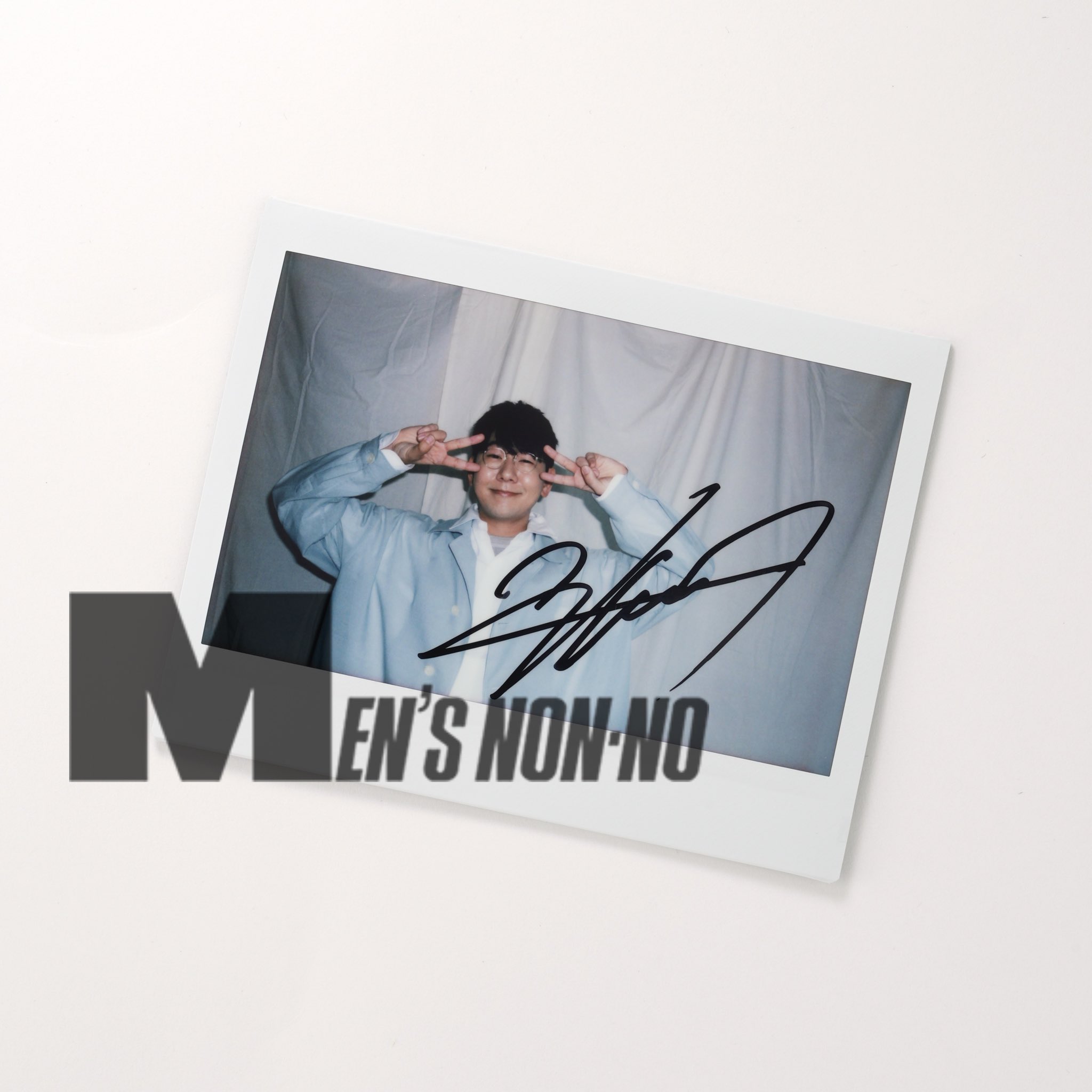 花江夏樹 サイン入りポラロイド写真