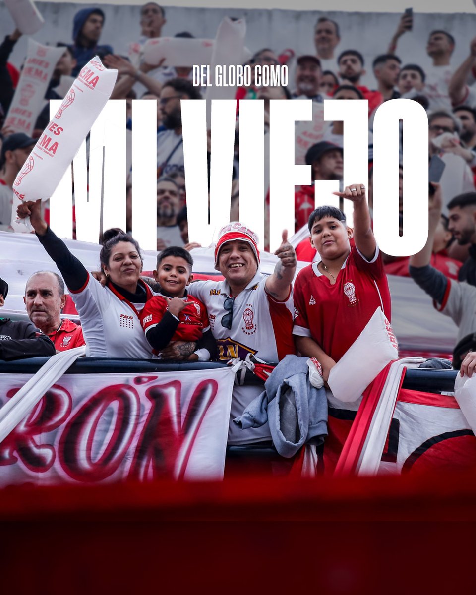 Gracias viejo por enseñarme el amor por el Globo 🎈❤️

¡Feliz día!