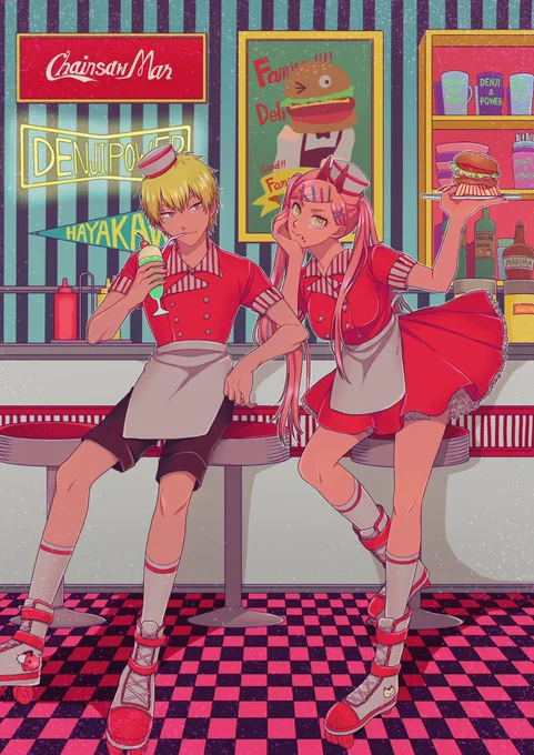 ダイナーモチーフ好き好き大好き 