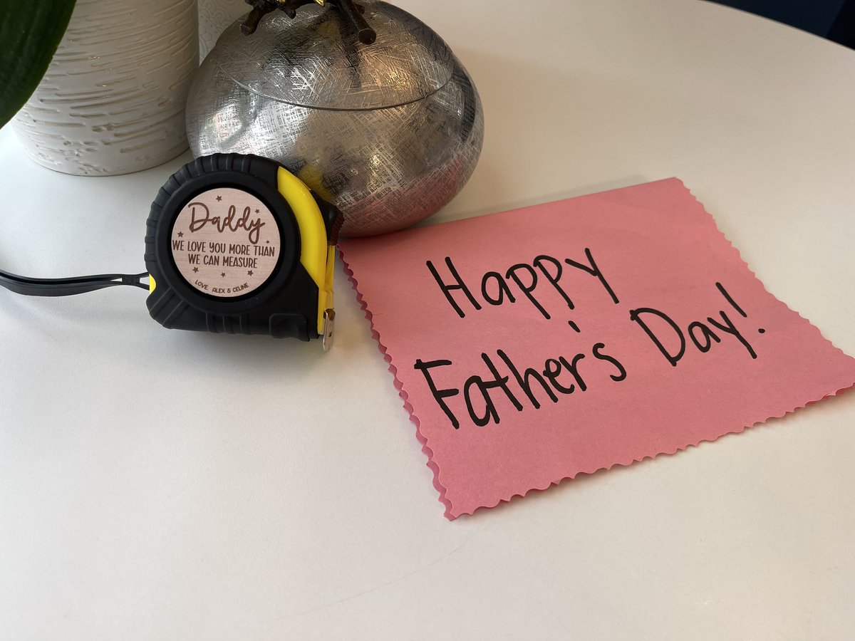 Feeling blessed this Father’s Day! My kids got me the perfect gifts - a measuring tape and a cart. Ready to tackle any project with their love and support.