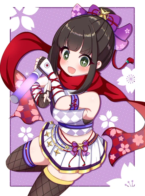 描いたあやめ殿見て 