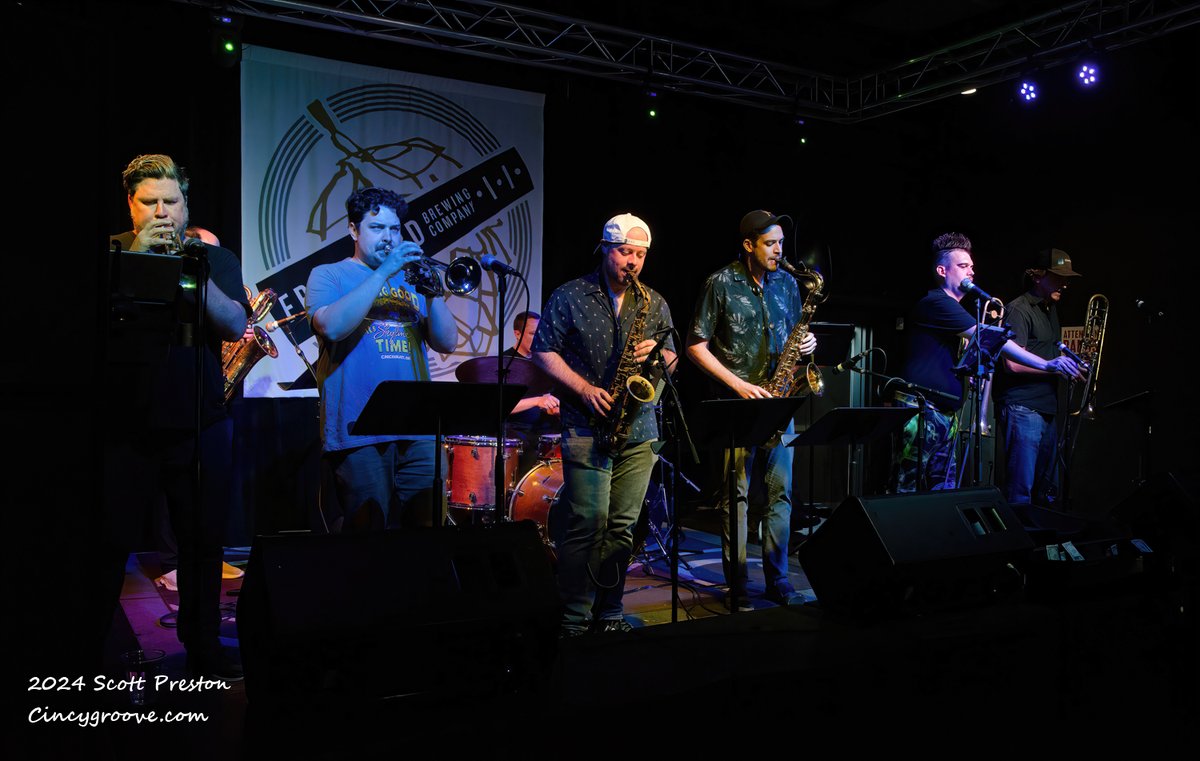 The Cincy Brass, 6/15/24, Fretboard Brewing, Blue Ash, OH
 cincygroove.com/2024/06/16/the… #thecincybrass #cincybrass #fretboardbrewing #cincygroove <a href="/FretboardBrewCo/">Fretboard Brewing Company</a> <a href="/TheCincyBrass/">The Cincy Brass</a>