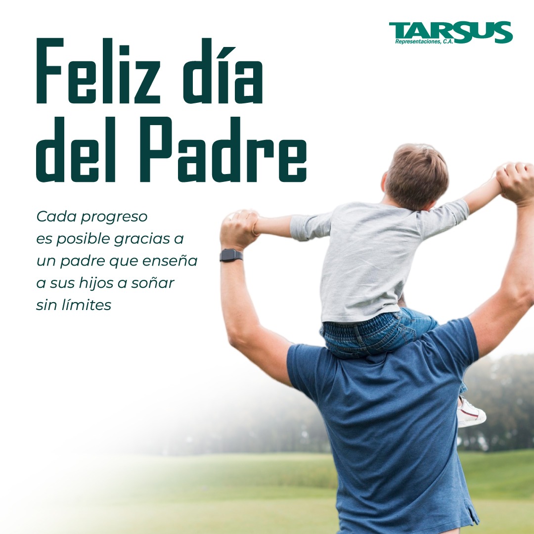 Tarsusventas's tweet photo. De parte de todo el equipo de Tarsus Representaciones, les deseamos un ¡Feliz Día del Padre!

#FelizDíaDeLosPadres https://t.co/XARJxHmT8K