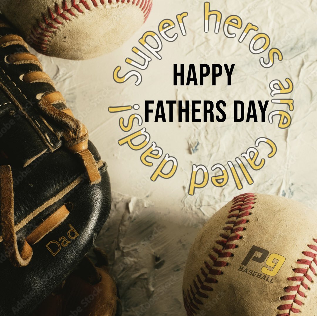 Wishing every P9 dad and every loving dad, a Happy Father’s Day! You deserve the P9 Salute🫡 #fathersday #dad #baseball #blessed #honor #respect