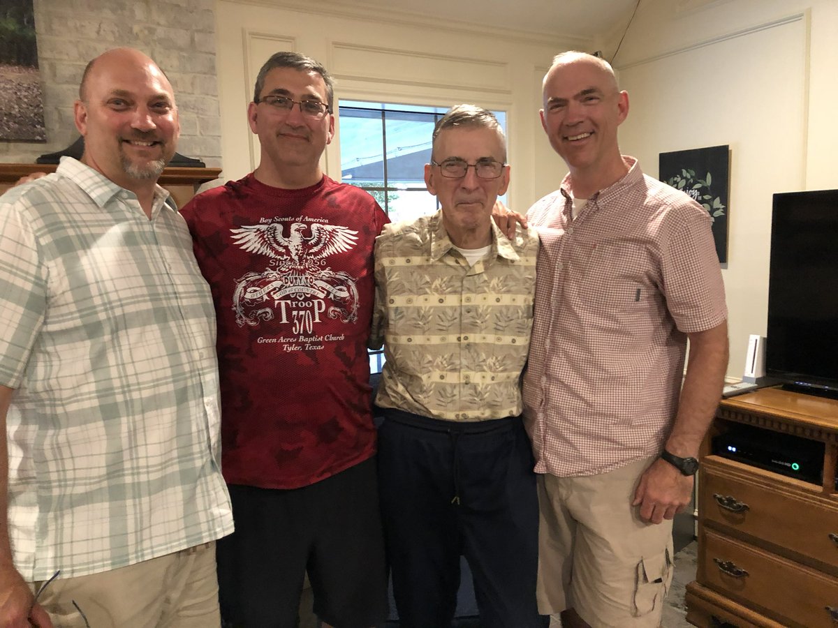 Today, especially, I am thankful for a Father who lived a life for the Lord and who set an example for our family to follow. Dale Moran sacrificed much, was unyielding in his faith and worked harder than any person I know. We all miss him but the memories are rich in love.