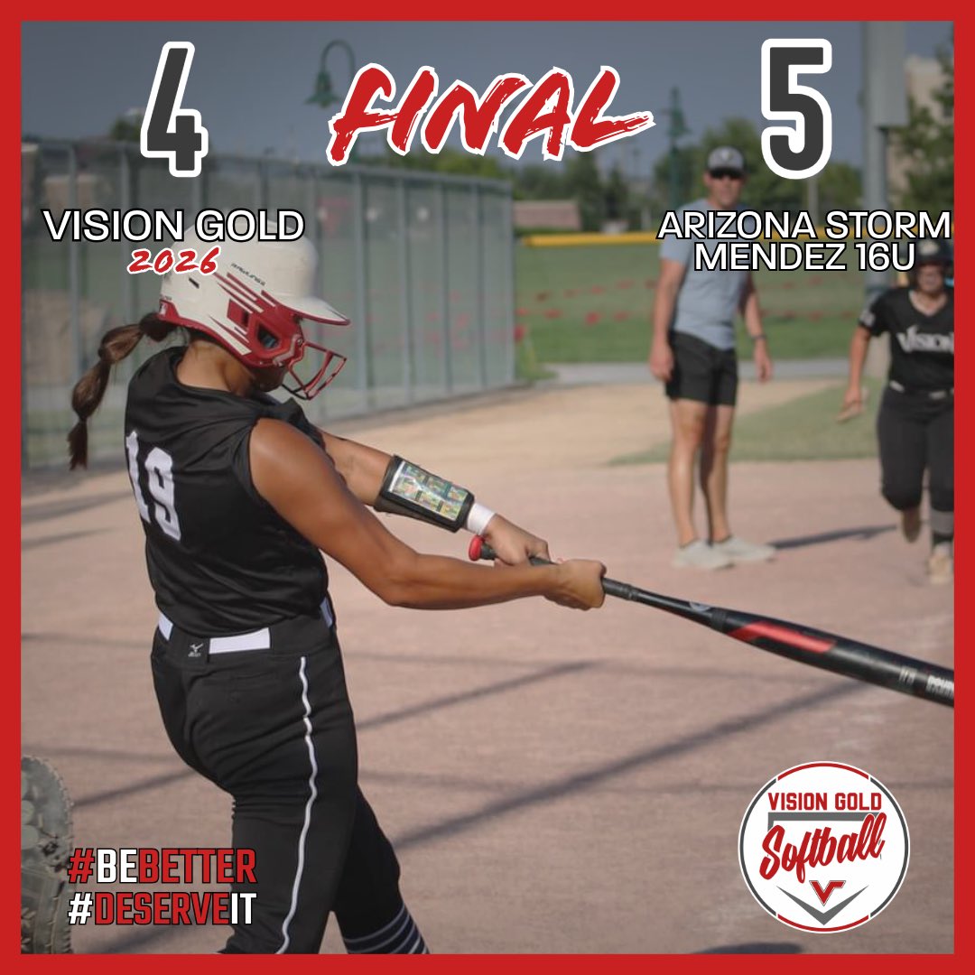 Came up short on the last game…
<a href="/FastpitchVision/">Vision Fastpitch</a>  <a href="/EricaDerryberry/">Erica Derryberry</a>