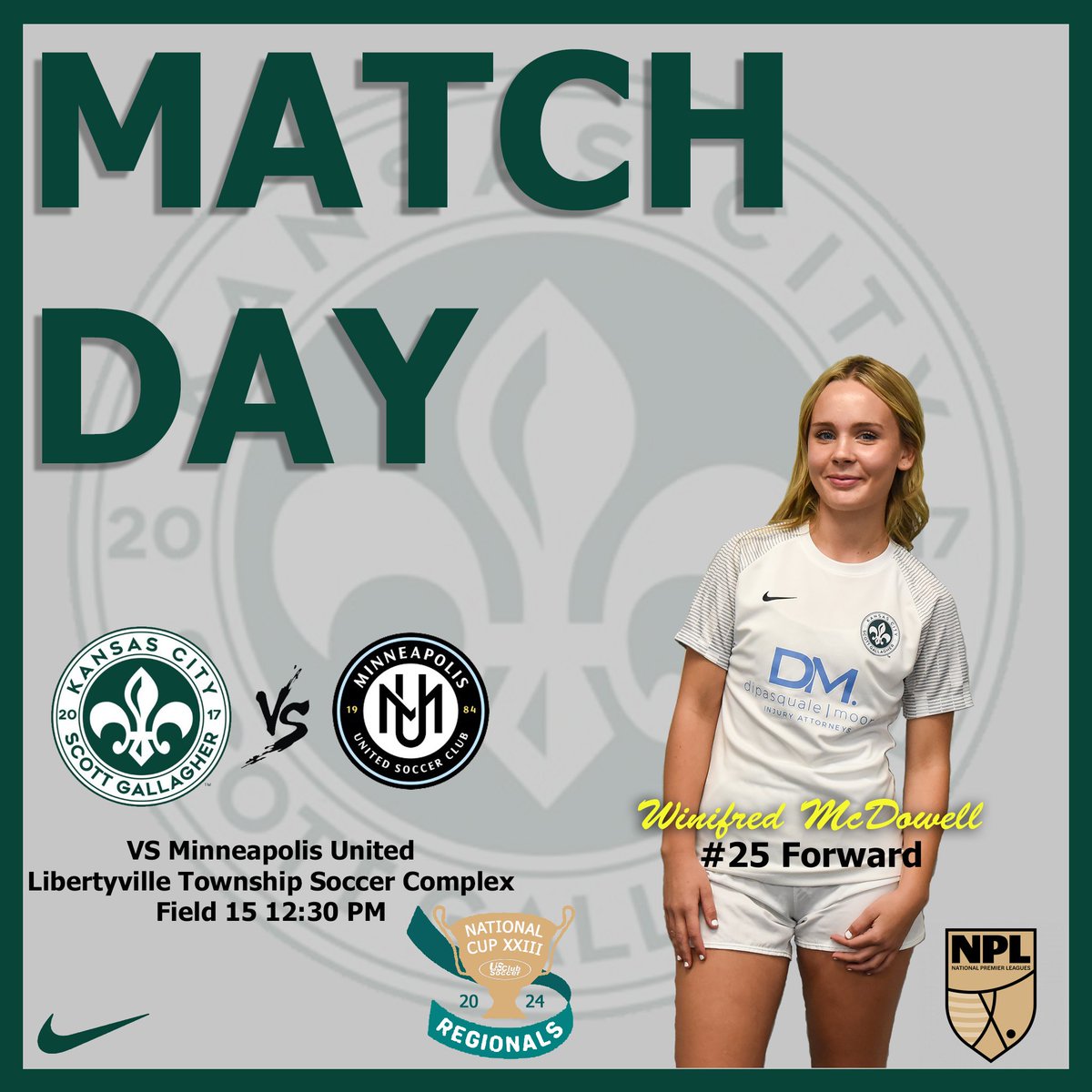 UNIONKC_ASP_09G's tweet photo. Game 3 US Club Regionals. Come out and see us play
π 12:30 PM
π Libertyville Township 15
@ImCollegeSoccer @ImYouthSoccer @HSSoccerKC @SoccerMomInt @TopDrawerSoccer @PrepSoccer @TheSoccerWire @EliteSoccerPlay @NcsaSoccer @SSN_NCAASoccer @USClubSoccer
#KansasCitySG #KCSG https://t.co/6UMzYPtEsW