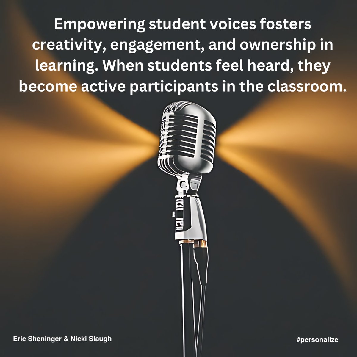 New post: Student Voice as an Engagement Strategy esheninger.blogspot.com/2024/06/studen… #edchat #personalize #edutwitter #personalizedlearning #educhat #suptchat #pedagogy #edtech