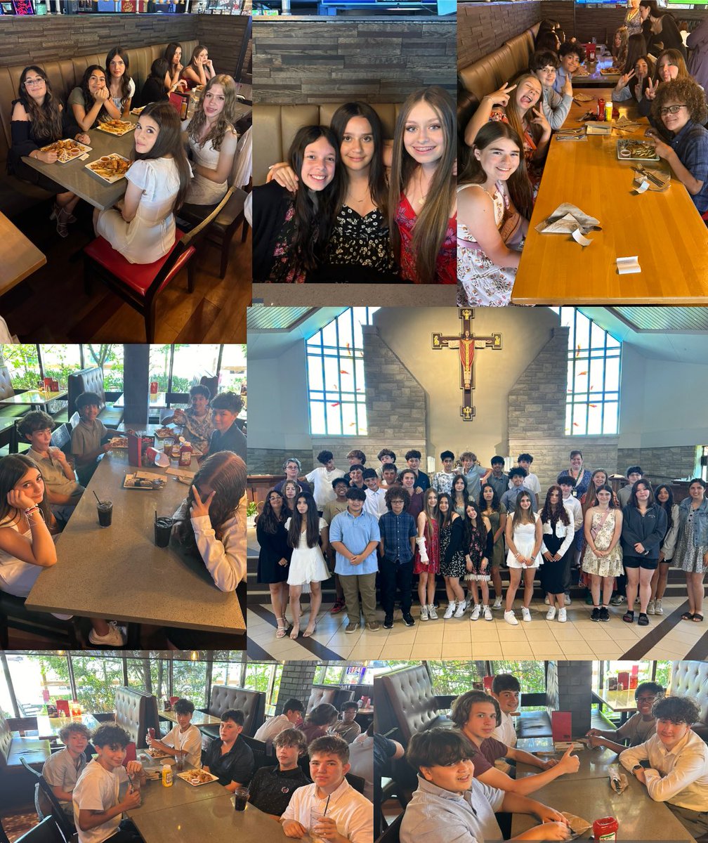 Grad lunch and mass ☺️☺️☺️ <a href="/HCDSB_StFrancis/">St.Francis of Assisi Catholic Elementary School</a>