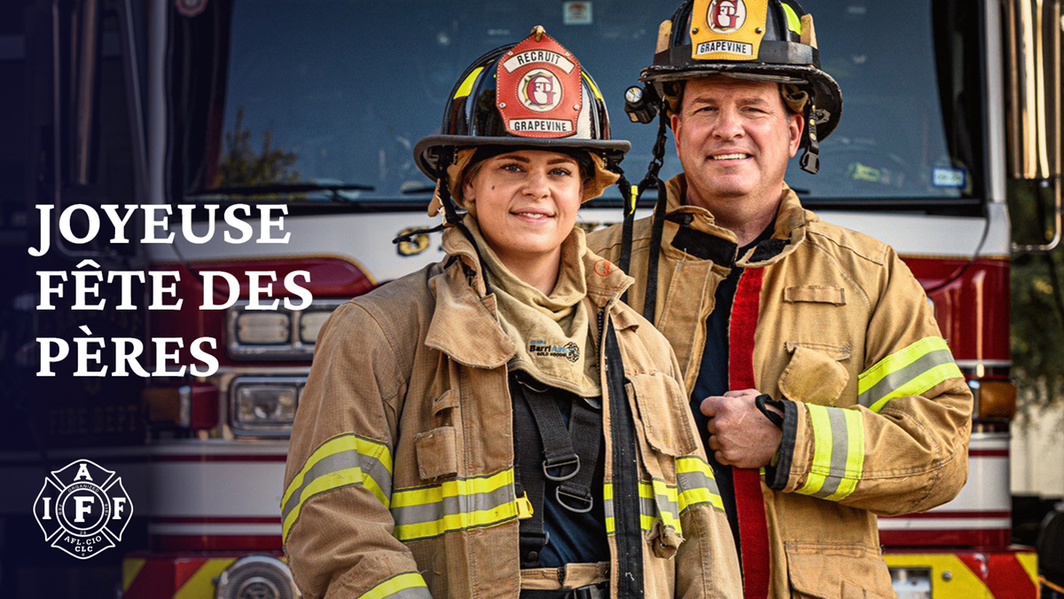 Happy Father's Day to all the fire fighter dads whose bravery and courage inspire us all. 👨‍🚒🧡