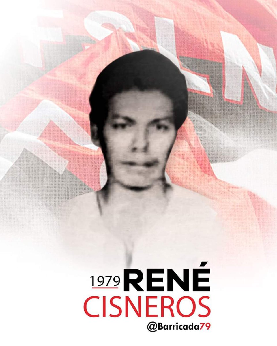 💥16 Junio 1979: Cayó combatiendo en el Barrio San Judas  el compañero René Cisneros.

<a href="/Rcisneros1979/">SOY REVOLUCION🇳🇮</a>
<a href="/LaZelayita/">La Zelayita 🇳🇮</a>
<a href="/db_nicaragua/">BARRICADA - Nicaragua</a>

#UnidosEnVictorias Nicaragua 
#HaciaNuevasVictorias