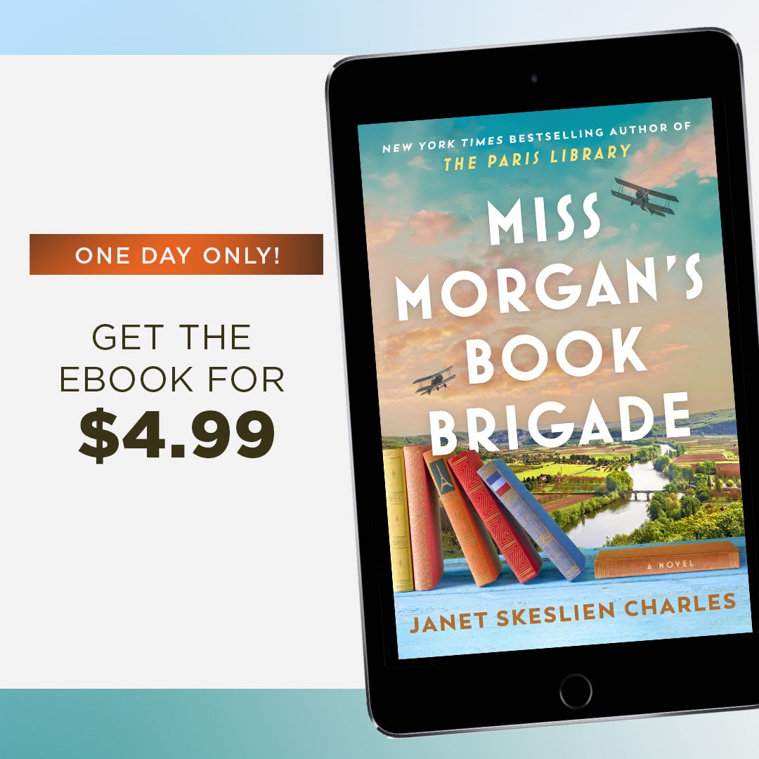 I’m pleased to share that Miss Morgan’s Book Brigade has been selected for a Kindle Goldbox Deal this Sunday, 6/16! The ebook will be downpriced to $4.99 for one day only. Here is the link: amazon.com/Miss-Morgans-B…