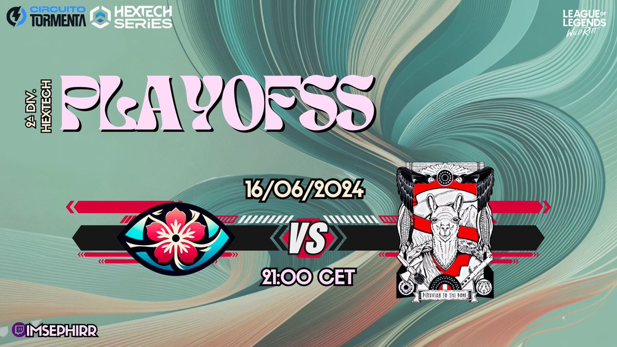 blossom_WR's tweet image. 🌸 ¡Prepárate para la acción! 🌸

Blossom se enfrentará a @PeruvianStyle3  en Playoffs

📅 16/06
⏰ 21:00 CET 
🔴 @ImSephirr
 
¡No te lo pierdas!👀
 
(Link en comentarios)👇