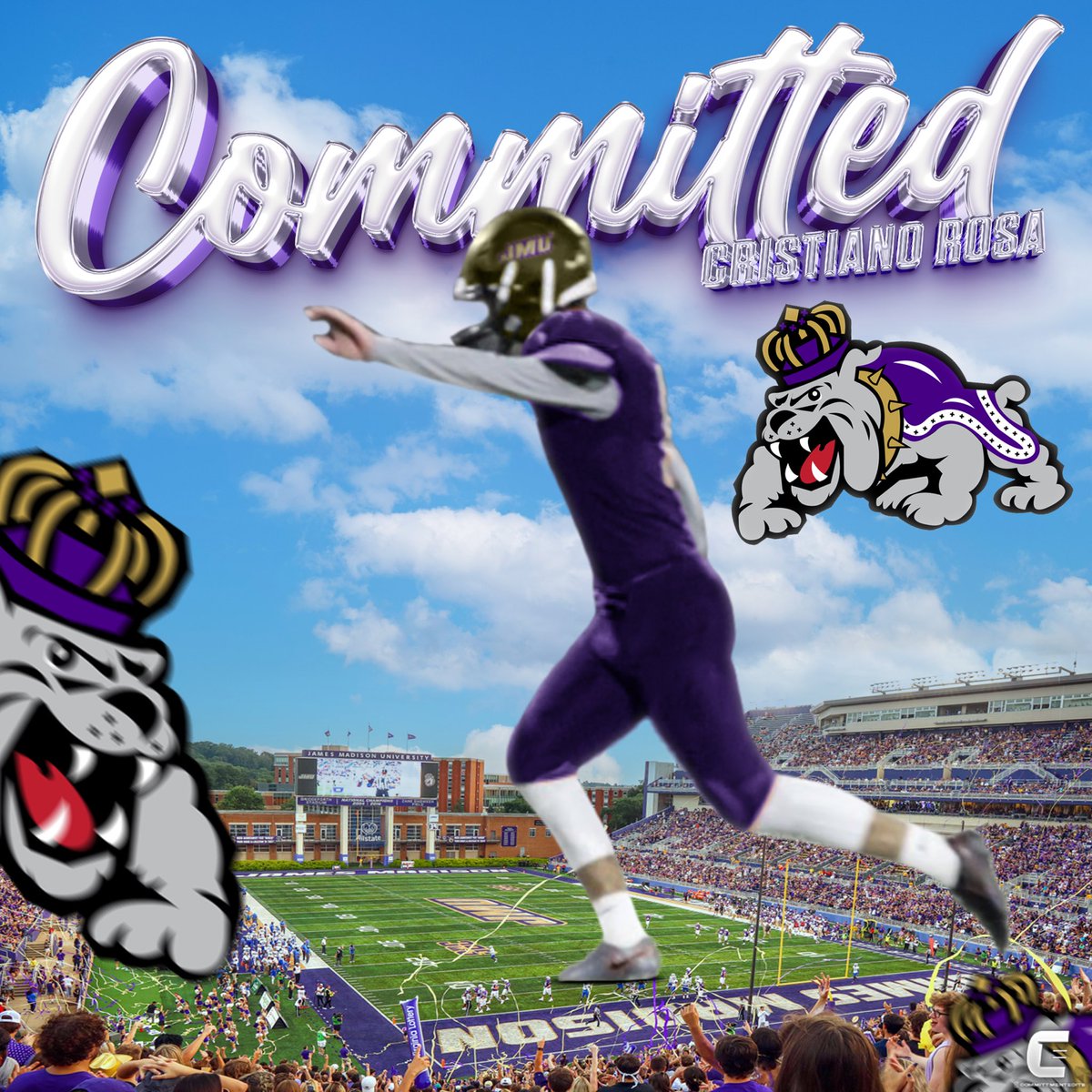 Cristiano Rosa (@cristianorosa22) on Twitter photo Extremely blessed and grateful to announce I will be continuing my career at <a href="/JMUFootball/">JMU Football</a>. All glory to God! <a href="/Matt_Moran_/">Matt Moran</a> <a href="/brendancahill_/">Brendan Cahill</a> <a href="/PFNEBruno/">Bruno Perlicki</a> Extremely blessed and grateful to announce I will be continuing my career at <a href="/JMUFootball/">JMU Football</a>. All glory to God! <a href="/Matt_Moran_/">Matt Moran</a> <a href="/brendancahill_/">Brendan Cahill</a> <a href="/PFNEBruno/">Bruno Perlicki</a>