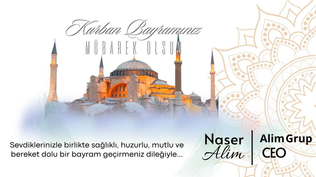 Rabbimizin vermiş olduğu nimetlere şükrederek paylaşma, dayanışma duygularımızı en üst düzeyde yaşatan, dostluk ve kardeşliğimizi pekiştiren #KurbanBayramı'nı yürekten kutluyor; ülkemize ve tüm İslam âlemine sağlık, mutluluk, barış, huzur ve refah getirmesini temenni ediyorum.