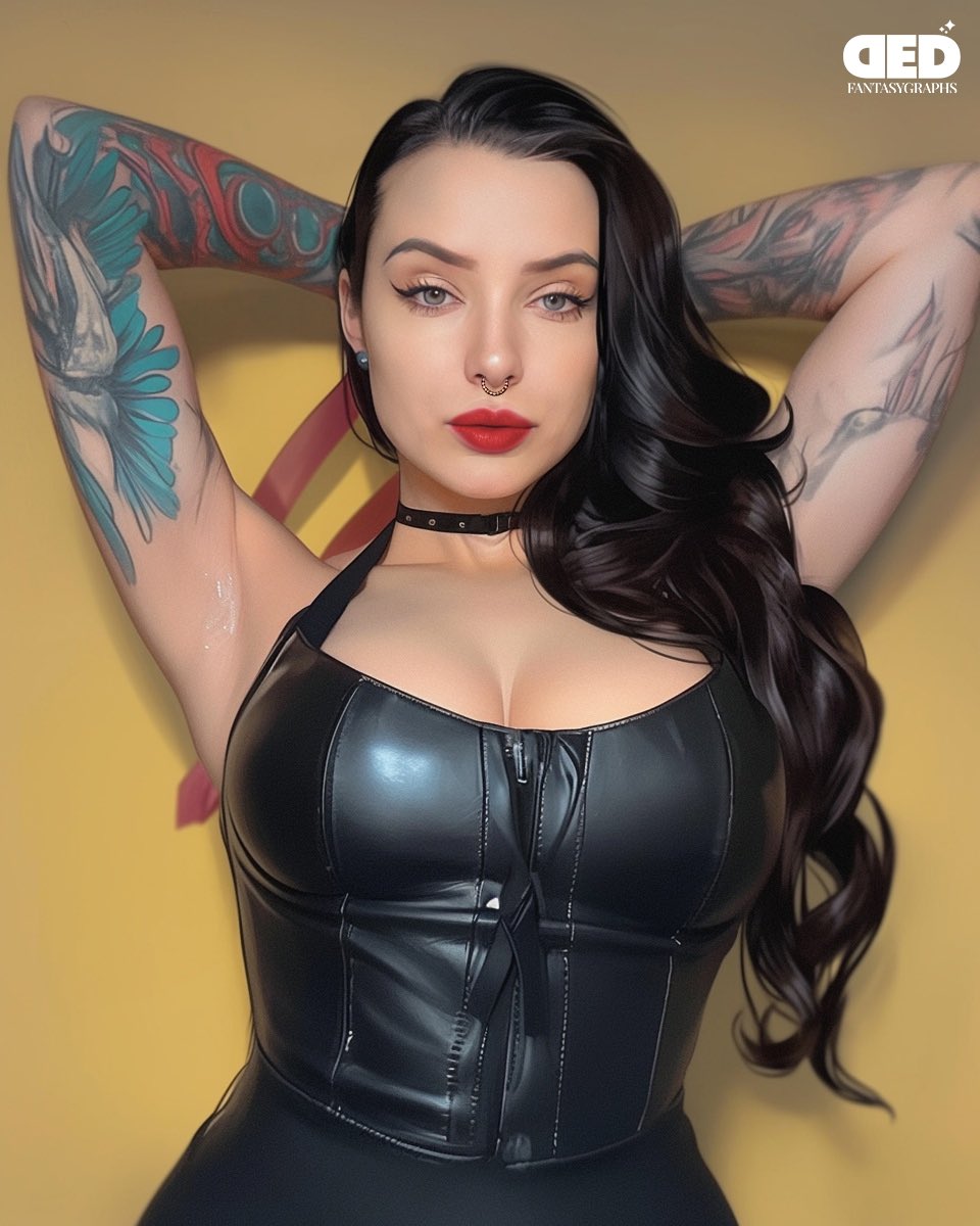 DEDFantasyGraph's tweet photo. The dominating @missrubyalexia
#rubyalexia #dom #alt #fanart https://t.co/gWaHx4tDC0