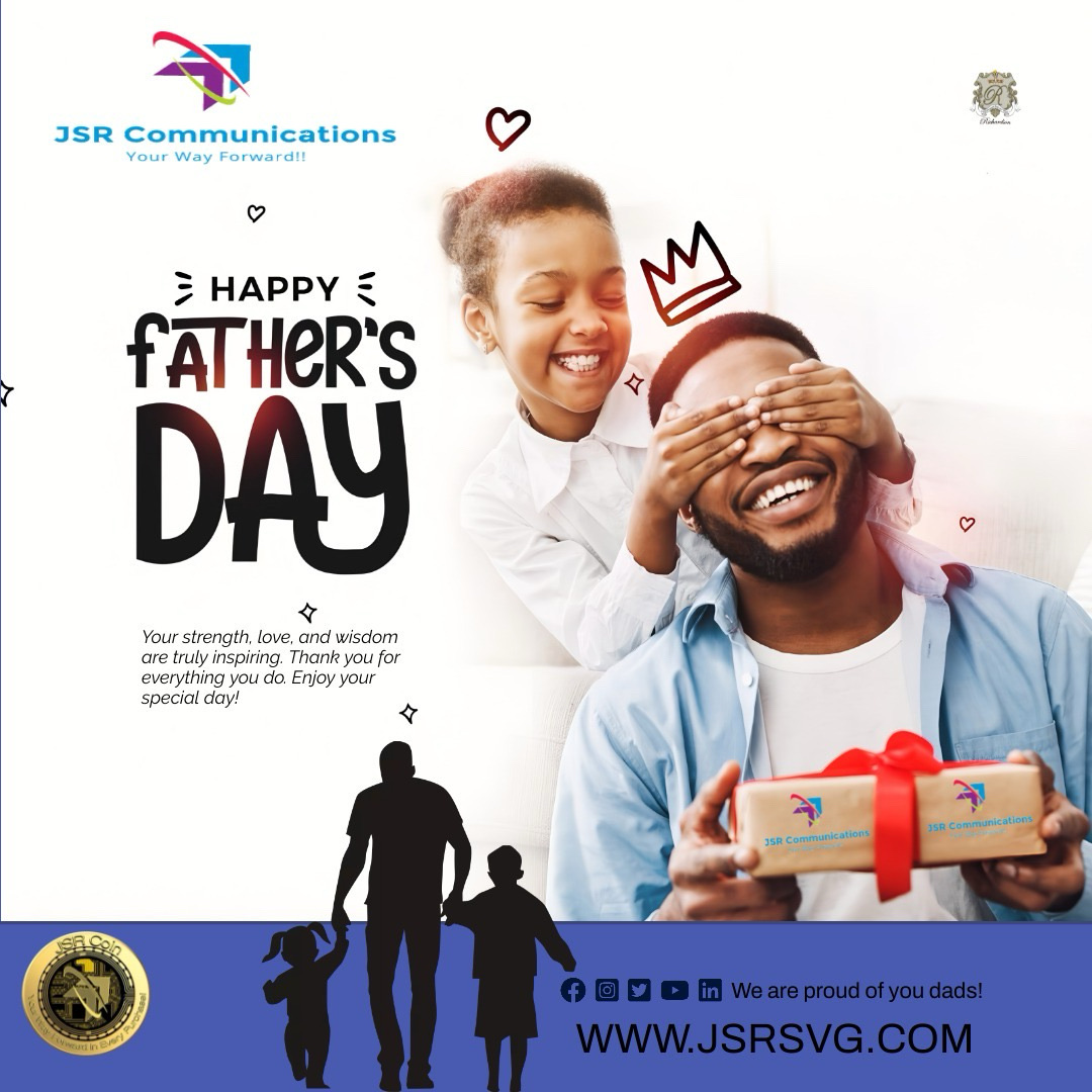 jsrsvg's tweet photo. Happy Father's Day to all the wonderful dads! Your love, strength, & dedication shape the world around you. Wishing you a day filled with joy, appreciation, and special moments with your loved ones.
#CelebrateDads #DadsAreHeroes #HappyFathersDay #JSRCommunications #YourWayForward https://t.co/Ca2vQygP9I