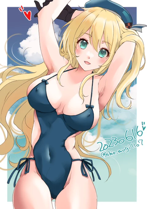 今日は愛宕ちゃんの進水日!愛宕ちゃんおめでとう～!!(再掲) #艦これ #愛宕 