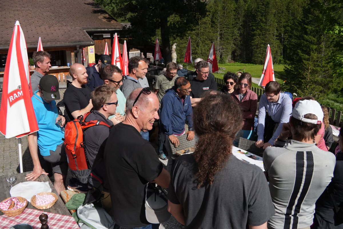 Philippe Schwaller (he/him) (@pschwllr) on Twitter photo We met in the stunning Gstaad region for our annual <a href="/EPFL_CHEM_Tweet/">EPFL Chemistry</a> retreat, this time including a scenic hike to the Lauenensee.
Extending a warm welcome to Nikita Kavokine and <a href="/sascha_feldmann/">Sascha Feldmann</a>, the newest additions to our dynamic team!
<a href="/LcsoLab/">Waser Group</a> <a href="/lnce_epfl/">Raffaella Buonsanti</a> <a href="/AngelaSteinauer/">Angela Steinauer</a> We met in the stunning Gstaad region for our annual <a href="/EPFL_CHEM_Tweet/">EPFL Chemistry</a> retreat, this time including a scenic hike to the Lauenensee.
Extending a warm welcome to Nikita Kavokine and <a href="/sascha_feldmann/">Sascha Feldmann</a>, the newest additions to our dynamic team!
<a href="/LcsoLab/">Waser Group</a> <a href="/lnce_epfl/">Raffaella Buonsanti</a> <a href="/AngelaSteinauer/">Angela Steinauer</a>