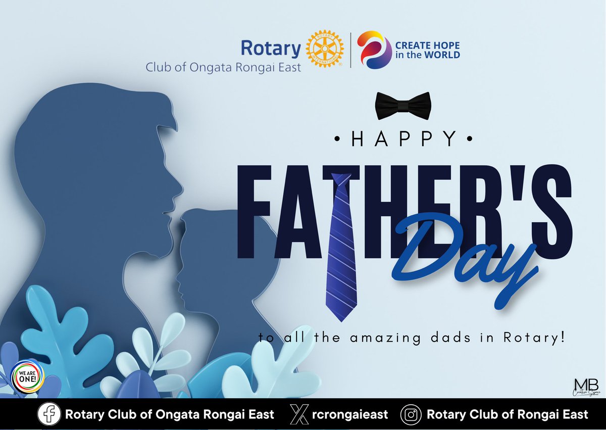 Happy Father’s Day from RCORE!💙

To all the incredible fathers, grandfather &amp; father figures in our Rotary family &amp; beyond, we celebrate you today.

Your unwavering love, guidance &amp; strength inspire us all.Wishing you a day filled with joy &amp; special moments with your loved ones.