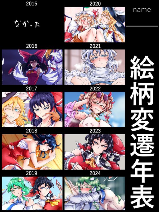 お借りしました
霊夢の顔がやさしくなった 