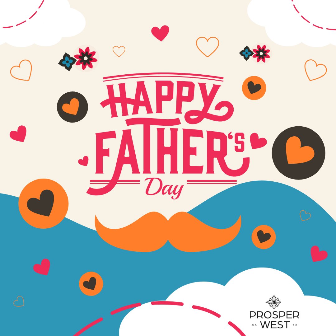 To all the dads out there, thank you for your endless contributions to your families and to our Westside community. Enjoy your special day!

#FathersDay #ProsperWest #CommunityStrength #SanAntonioWestside