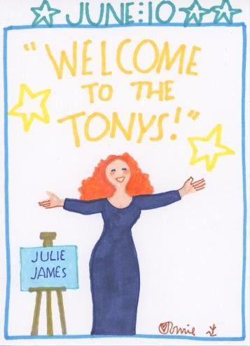 Guess what day it is??
#WelcometotheTONYS 
<a href="/sxmOnBroadway/">On Broadway</a> 
#Fanart