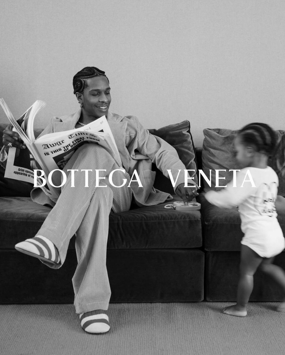 boymolish's tweet photo. A$AP Rocky for Bottega Veneta with RZA and Riot this Father’s Day!! ✨ https://t.co/LuF8QerVkY