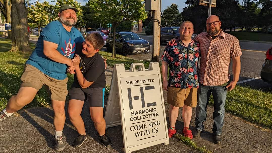 HC_Chorus's tweet photo. Happy Father's Day to all our Father-Kid Combos of Harmonic Collective!  We'll be singing and celebrating tonight with all our HC dads and grandfathers starting at 5pm at the Masonic Lodge in Liverpool - stop on by and see what all the fun is about! ❤️🎶💈 https://t.co/4sVE21CCw4