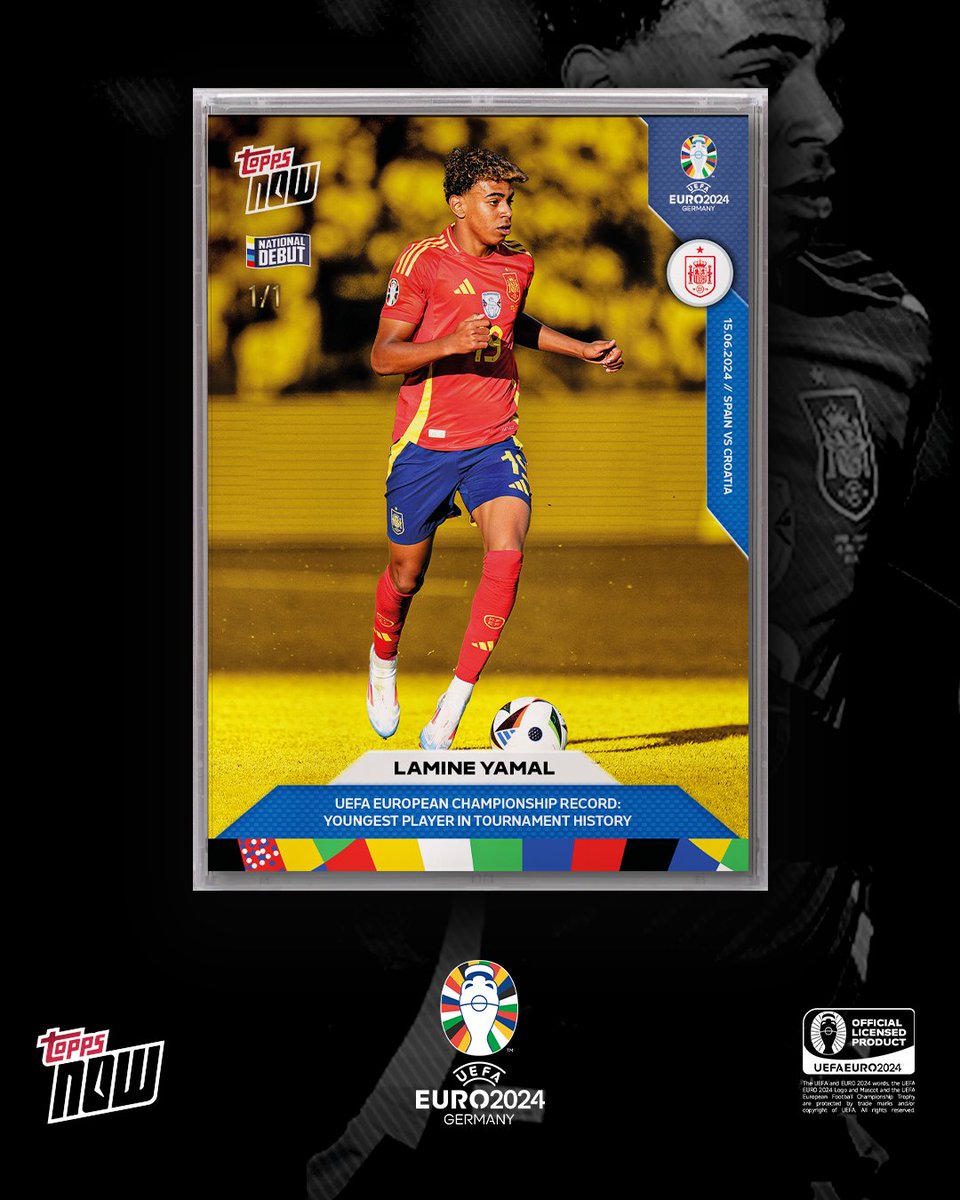 Topps_UK's tweet photo. ๐ UEFA EURO 2024โข Topps Nowยฎ cards from the Group Stage of the tournament are now live!
With incredible moments from:
๐ฉ Group A: ๐ญ๐บ ๐ ๐จ๐ญ
๐ฆ Group B: ๐ช๐ธ ๐ ๐ญ๐ท
๐จ Available for a limited time on https://t.co/mj1h0dgN9S ๐จ
#ToppsNow #EURO2024 #HUNvSUI #SPNvCRO #TheHobby https://t.co/tzMMCzHwMN