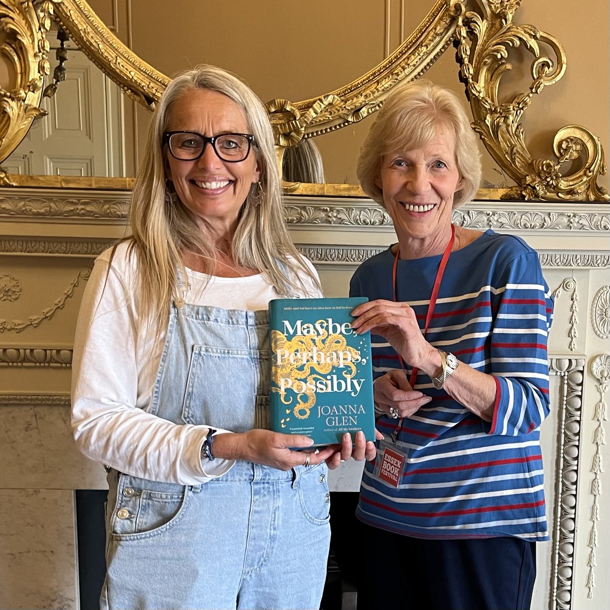 yowff's tweet image. Great day at @HylandsEstate @ChelmsCouncil @EssexBookFest incl 
@AndrewMillham's 'Singing with Larks' and he did! 
And @JoannaGlenBooks - Maybe, Perhaps, Possibly - with puffins and moorhens and a whole lot more! 
👏👏👏