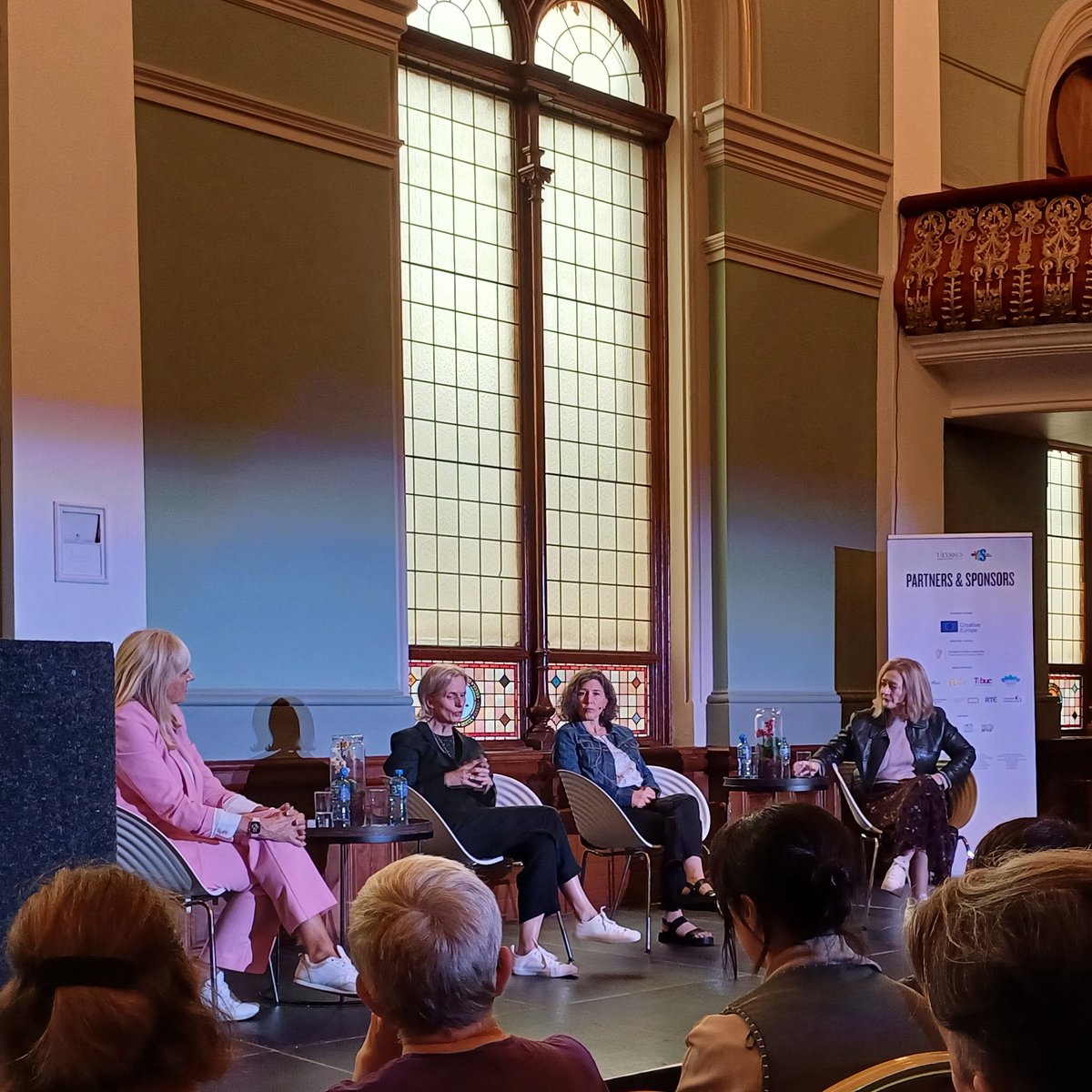 Jeananne Craig (@jeanannecraig) on Twitter photo A brilliant panel discussion on women in media with <a href="/MiriamOCal/">Miriam O'Callaghan</a> <a href="/OrlaGuerin/">Orla Guerin</a> <a href="/jude_webber/">Jude Webber</a> <a href="/marionmckeone/">Marion McKeone</a> in Derry's beautiful St Columb's Hall today. Congratulations <a href="/YesDerry2024/">YesDerry</a> <a href="/DevlinMartina/">Martina Devlin</a> A brilliant panel discussion on women in media with <a href="/MiriamOCal/">Miriam O'Callaghan</a> <a href="/OrlaGuerin/">Orla Guerin</a> <a href="/jude_webber/">Jude Webber</a> <a href="/marionmckeone/">Marion McKeone</a> in Derry's beautiful St Columb's Hall today. Congratulations <a href="/YesDerry2024/">YesDerry</a> <a href="/DevlinMartina/">Martina Devlin</a>