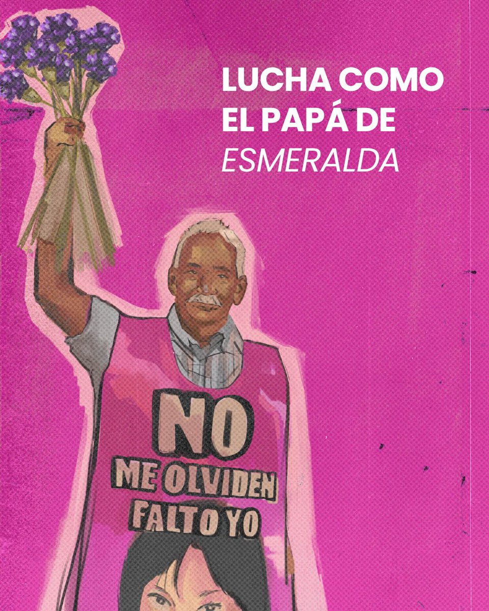 "No queremos molestar, pero el Gobierno no nos deja otra forma de actuar", dice el señor José Luis Castillo Carreón, el hombre que lanzó diamantina rosa en la marcha del 16 de agosto del 2019 para pedir que no se olviden de "su niña", Esmeralda Castillo Rincón