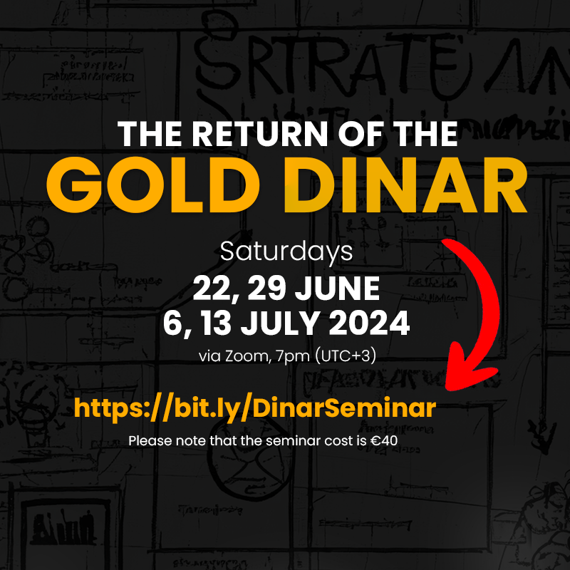 umarvadillo's tweet photo. Eid Mubarak to all of you. Please note that The Return of the Gold Dinar Seminar will start next week. Please register at https://t.co/2fO3osGPt7 https://t.co/ROfzzx0xU7