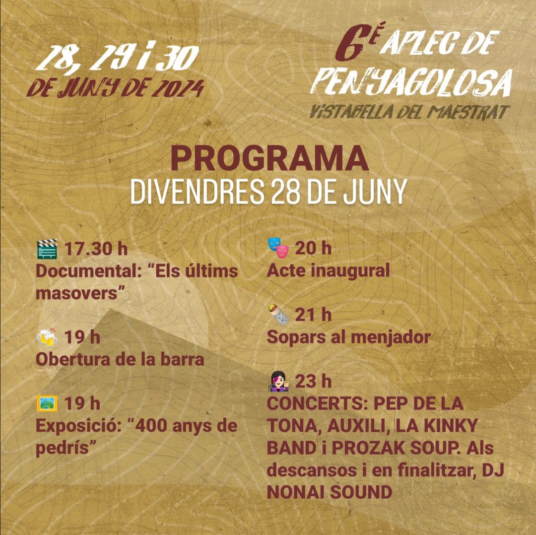 Aplec de Penyagolosa tweet media
