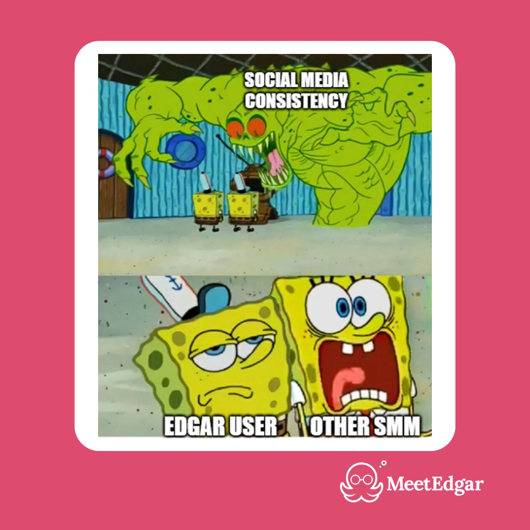 MeetEdgar's tweet image. Staying consistent with social media content can be tough...
Let me be your social media buddy and I&apos;ll make it a LOT easier.
Let&apos;s conquer the social seas together! 🌊

#MeetEdgar #SocialMediaScheduler #SocialMediaScheduling #SMM