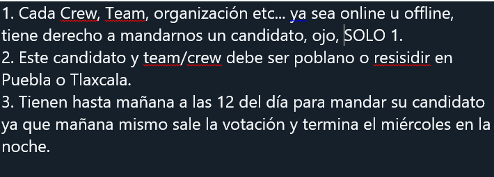 novagamingsmash's tweet image. Mucha atención todos! un lugar mas para el torneo final de temporada será dado por medio de una votación, estos son los requisitos:

Recuerden que el ganador debe poder asistir al torneo que será este sábado y domingo 22 y 23 de junio.