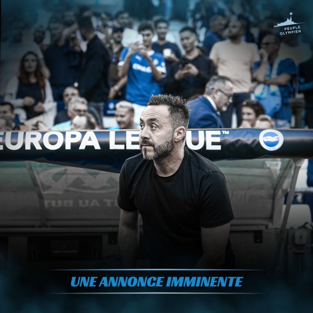 🚨 Les dirigeants marseillais ont trouvé un accord total avec tous les partis !

👉 De Zerbi débarquera à l'#OM en échange d'une indemnité d’environ 6M€.

👉 L'Italien travaillerait déjà d'arrache-pied sur l'effectif olympien.

📲 Abonnez-vous à notre nouveau compte (celui-ci),