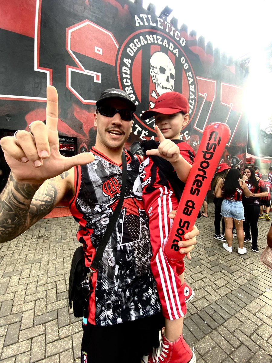 Dia de athletico ! 🔴☠️⚫️